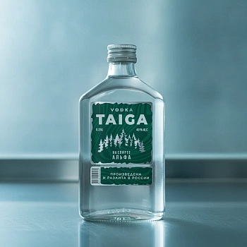 Водка Тайга 0.25 л