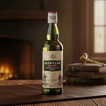 Виски GLEN CLAN Blended Scotch Whisky 0.7 л