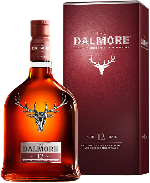 Изображение товара Виски The Dalmore 12 YO односолодовый премиум 0.7л 40%