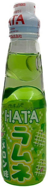 Изображение товара Газированная вода Hata Ramune Melon с ароматом дыни 350 мл