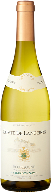 Изображение товара Белое сухое вино Bourgogne Chardonnay Comte de Langeron 0.75 л