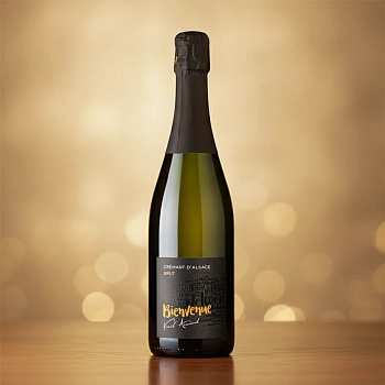 Игристое вино Cremant d'Alsace Brut Bienvenue 0.75 л