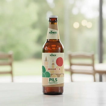 Пиво Konix Czech Pilsner 0.45 л