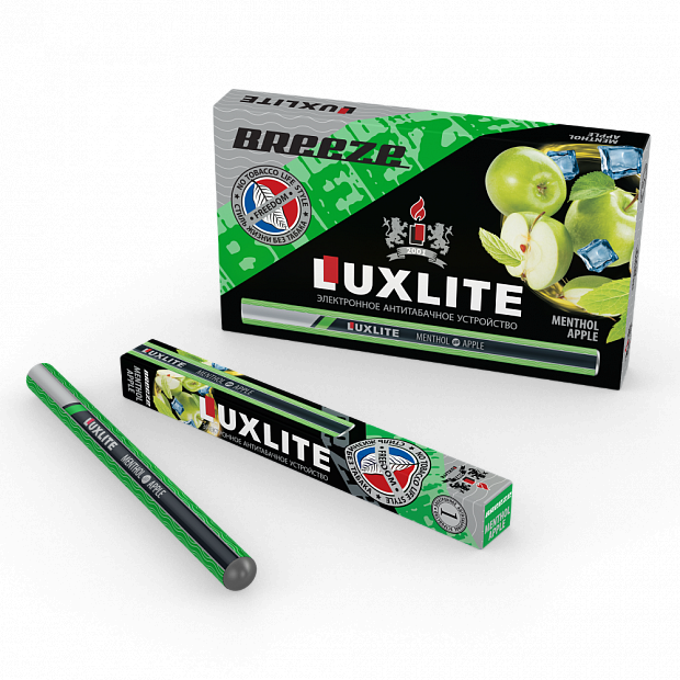Электронное антитабачное устройство Luxlite Breeze яблоко мята