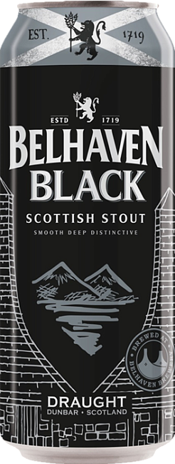 Пиво Belhaven Black Scottish Stout 0.44 л