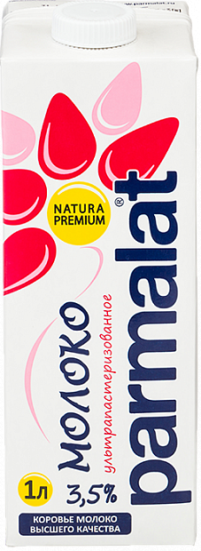 Молоко Parmalat ультрапастеризованное 3.5%