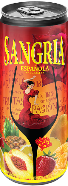 Изображение товара Эспаньола Натуралеза Сангрия красная 0.33 л 10% Россия