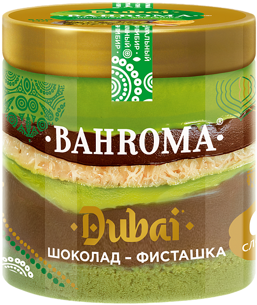 Bahroma Дубай фисташка шоколад