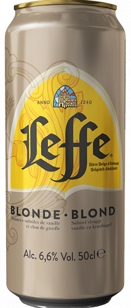 Светлое пиво Leffe Blonde 0.5 л