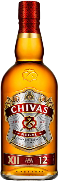 Изображение товара Виски Chivas Regal 12 летней выдержки 1 л шотландский элитный напиток