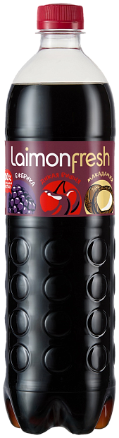 Газированная вода Laimon fresh wild cherry-blackberry-macadamia 0.9 л