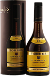 Бренди Torres 10 Gran Reserva, в подарочной упаковке