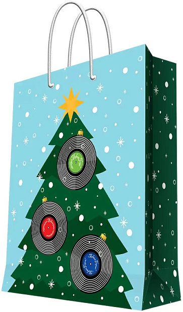 Изображение товара Бумажный пакет для сувенирной продукции с ламинацией 26x32,4x12,7 см