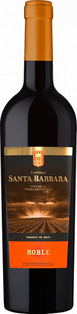 Вино Castillo Santa Barbara Roble 0.75 л