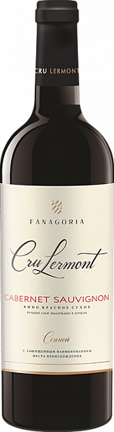 Вино Fanagoria Cru Lermont Cabernet Sauvignon 0.75 л красное сухое