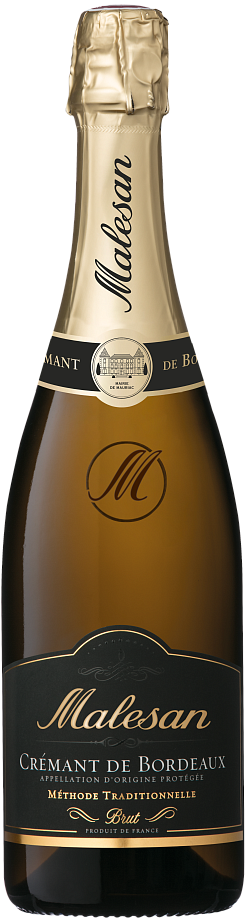 Изображение товара Игристое вино Malesan Cremant de Bordeaux Brut Изображение товара Игристое вино Malesan Cremant de Bordeaux Brut